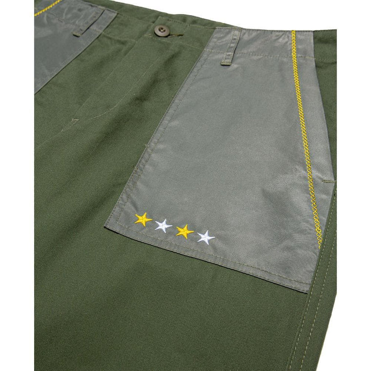CLOT TEE MILITARY PANTS-GREEN