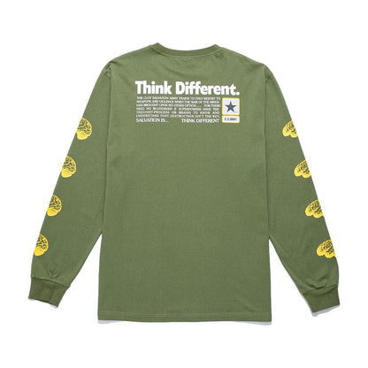 CLOT TEE BRAIN LS TEE-GREEN