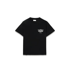 Second Layer EBM LOCK UP T-SHIRT -BLACK