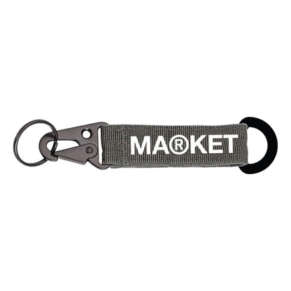 CHINA TOWN MARKET BAR LOGO KEYHOLDER-BLACK
