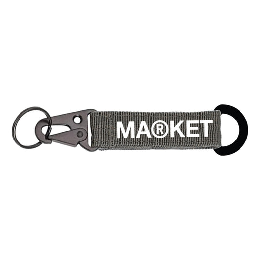 CHINA TOWN MARKET BAR LOGO KEYHOLDER-BLACK