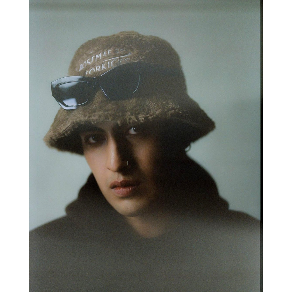 ROSEMAESE ROSEMAESE X FORKICKS ORIGINAL FURGORA HAT-BROWN