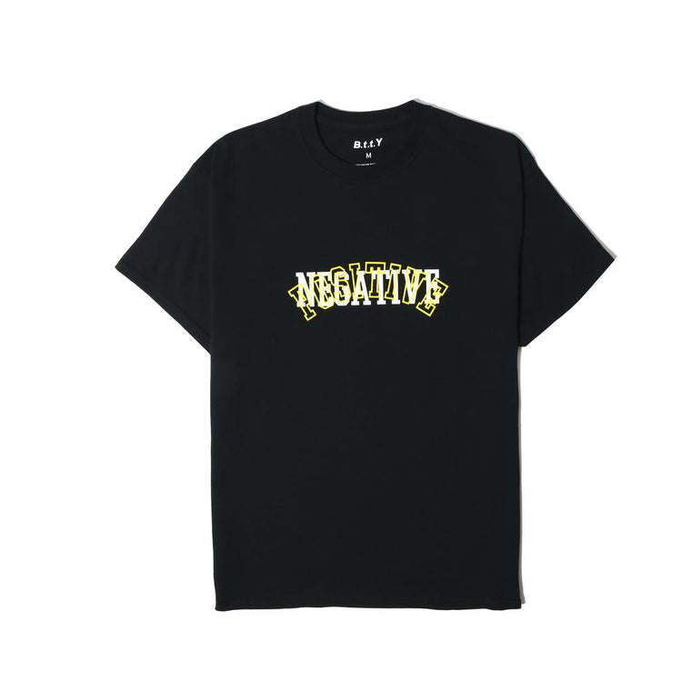 BE TRUE TO YOURSELF BTTY UPSIDE DOWN TEE -BLACK