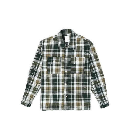 WOOD WOOD FRANCO SHIRT -GREEN