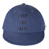 A[S]USL KEEP THE FAITH HERRINGBONE MECHANICS CAP-BLUE