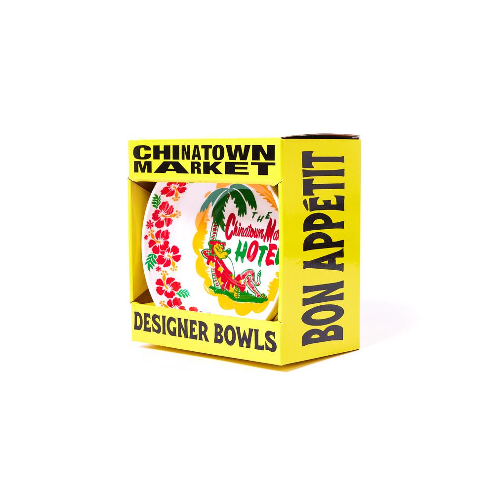 CHINA TOWN MARKET HOTEL BOWL (PACK OF 4)-WHITE