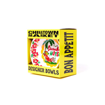 CHINA TOWN MARKET HOTEL BOWL (PACK OF 4)-WHITE