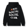 AntiSocialSocialClub ASTRO BLACK HOODIE-BLACK