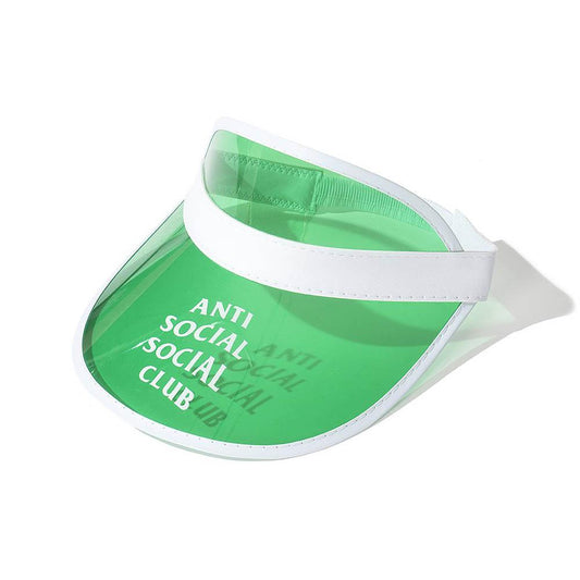 AntiSocialSocialClub BCD GREEN VISOR -GREEN