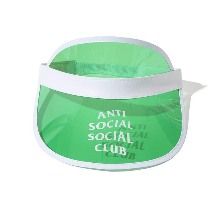 AntiSocialSocialClub BCD GREEN VISOR -GREEN