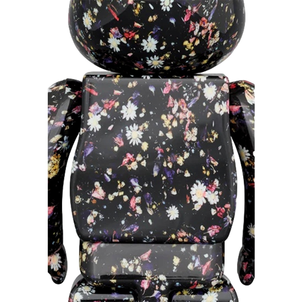MEDICOM TOY BE@RBRICK 100% & 400% ANEVER BLACK-BLACK
