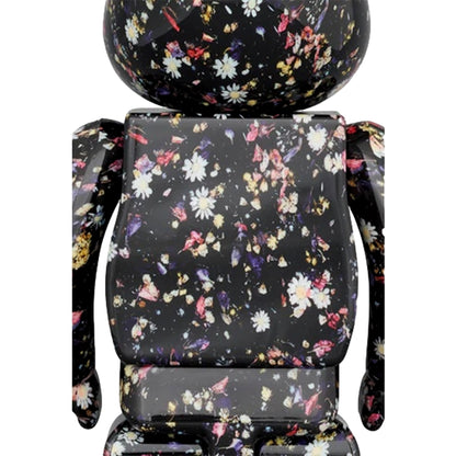 MEDICOM TOY BE@RBRICK 100% & 400% ANEVER BLACK-BLACK