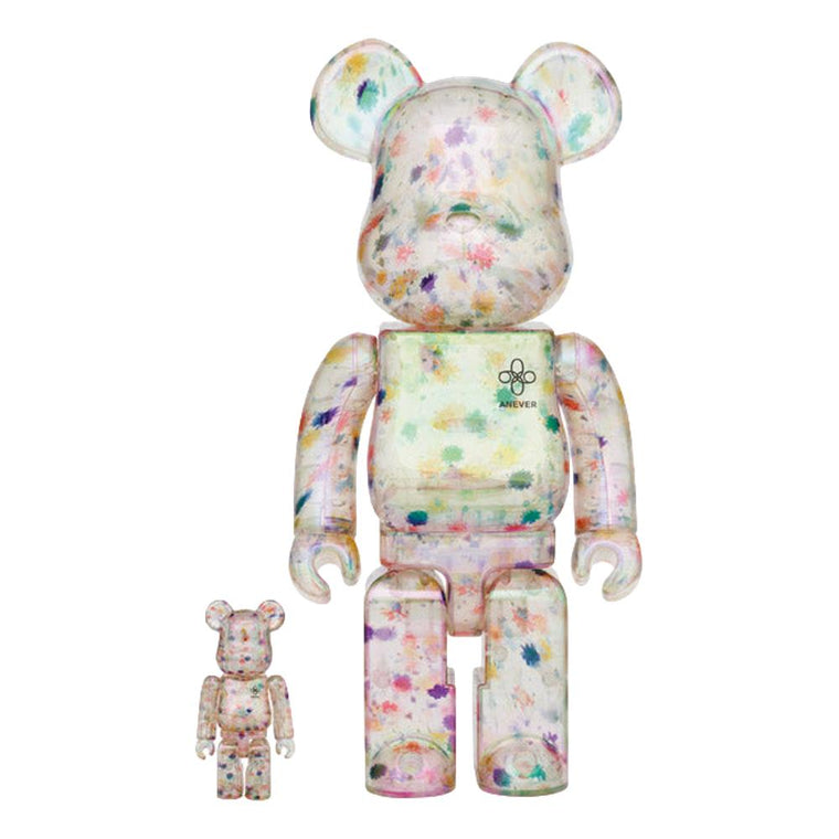 MEDICOM TOY BE@RBRICK 100% & 400% ANEVER-PINK