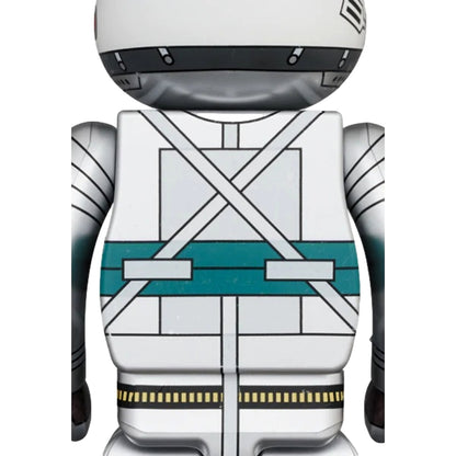 MEDICOM TOY BE@RBRICK 100% & 400% PROJECT MERCURY ASTRONAUT-WHITE