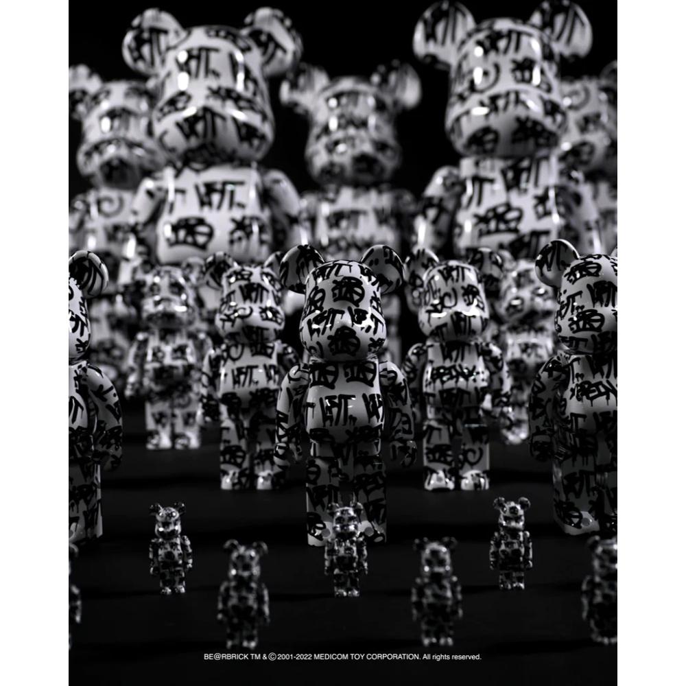 LAFAYETTE BE@RBRICK LFYT × KRINK 1000%-WHITE
