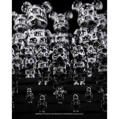 LAFAYETTE BE@RBRICK LFYT × KRINK 1000%-WHITE