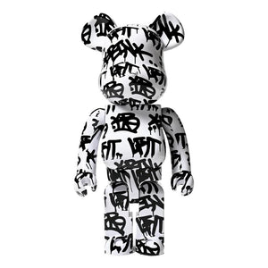 LAFAYETTE BE@RBRICK LFYT × KRINK 1000%-WHITE
