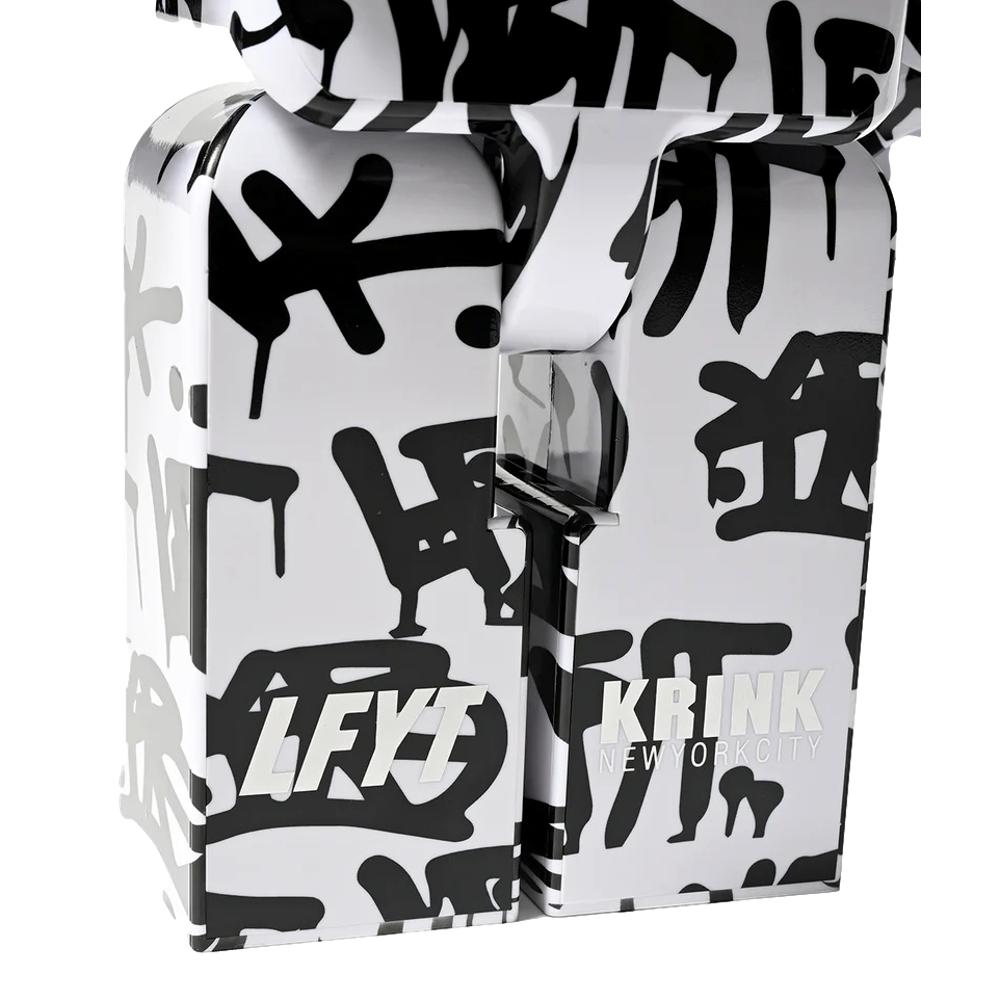 LAFAYETTE BE@RBRICK LFYT × KRINK 1000%-WHITE