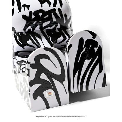 LAFAYETTE BE@RBRICK LFYT × KRINK 1000%-WHITE