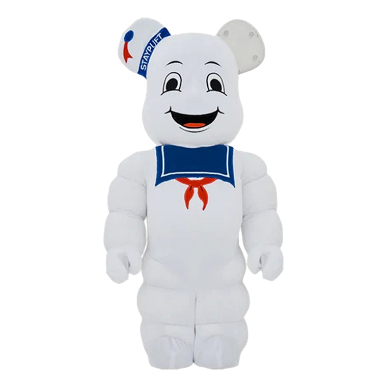 MEDICOM TOY BE@RBRICK STAY PUFT MARSHMALLOW MAN COSTUME VER. 400%-WHITE