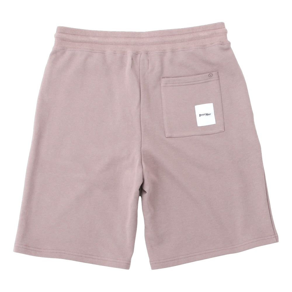 PEACE AND AFTER BOTTOM LOGO HALF SWEAT PANTS-GREY