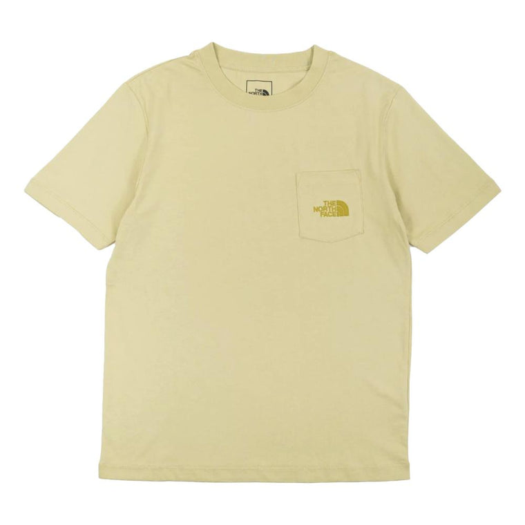 THE NORTH FACE BOXY HW POCKET S/S TEE - AP-BROWN