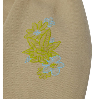 HUF BUDDY BLOOM P/O HOODIE-BEIGE