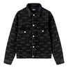 WOOD WOOD CAM JACKET -BLACK
