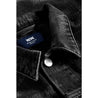 WOOD WOOD CAM JACKET -BLACK
