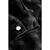 WOOD WOOD CAM JACKET -BLACK