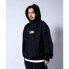 LAFAYETTE CAMO BOX LOGO US COTTON HOODIE-BLACK