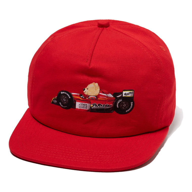 PARADISE YOUTH CLUB STONED BEAR F1 CAP-RED
