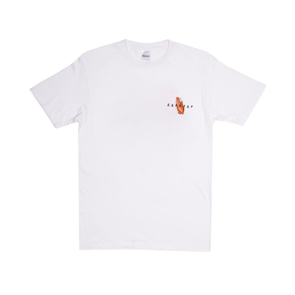 RIPNDIP CHAOS TEE-WHITE