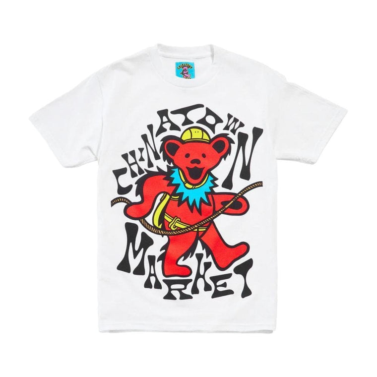 CHINA TOWN MARKET GD NEW GRASP ON DEATH TEE-WHITE