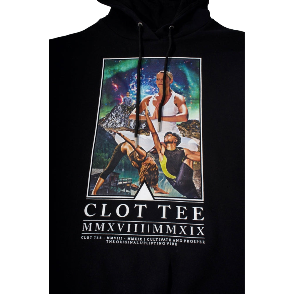 CLOT TEE YOGA HOODIE-BLACK
