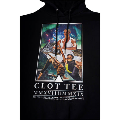 CLOT TEE YOGA HOODIE-BLACK