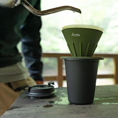RIVERS COFFEE POUR OVER SET-BLACK