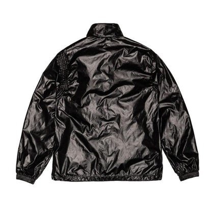 IISE COLLAR ANORAK -BLACK