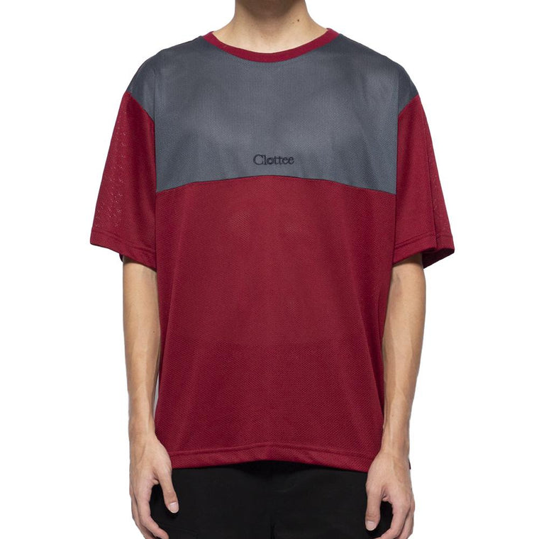CLOT TEE COLORBLOCK SS TEE -RED