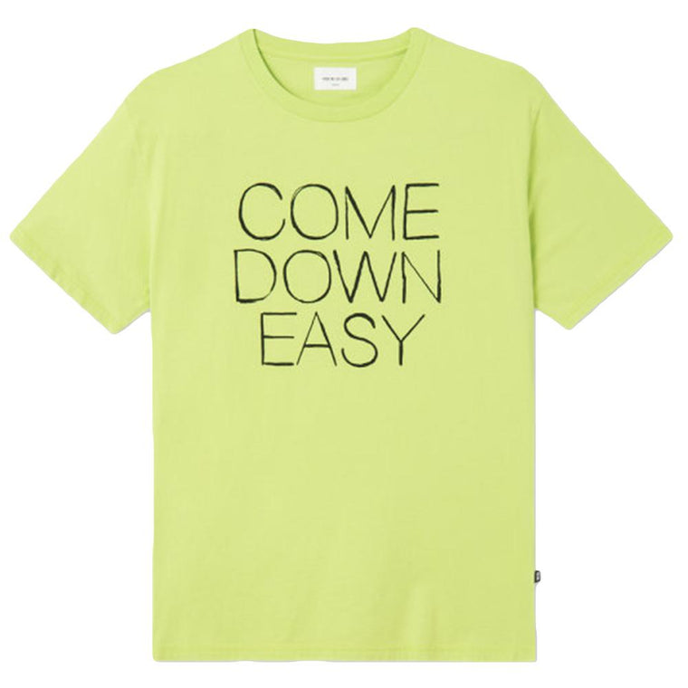 WOOD WOOD COME DOWN T-SHIRT -GREEN