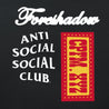 AntiSocialSocialClub CPFM X ASSC BLACK HOODIE-BLACK