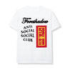 AntiSocialSocialClub CPFM X ASSC WHITE TEE-WHITE