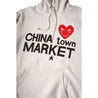 CHINA TOWN MARKET MARKET HOODIE-GREY