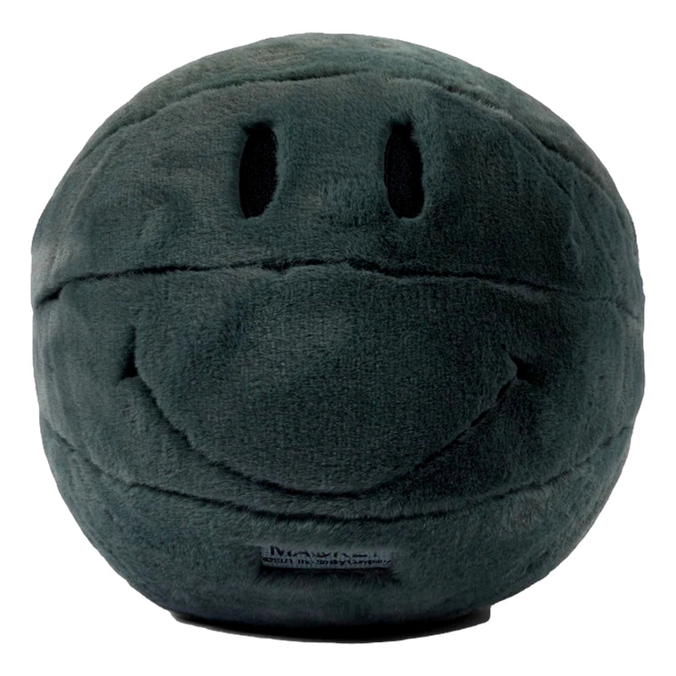 MARKET SMILEY SHERPA BASKETBALL PILLOW-OLIVE