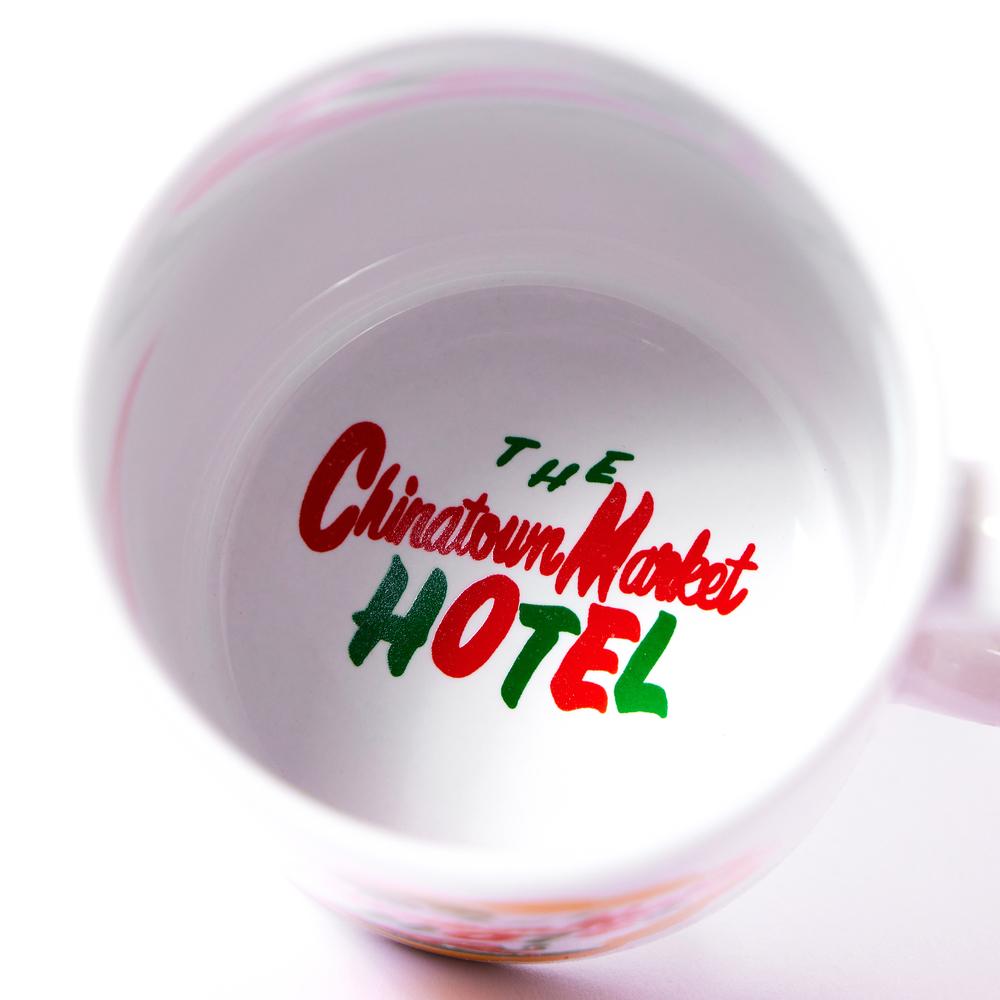 CHINA TOWN MARKET HOTEL MUG-WHITE