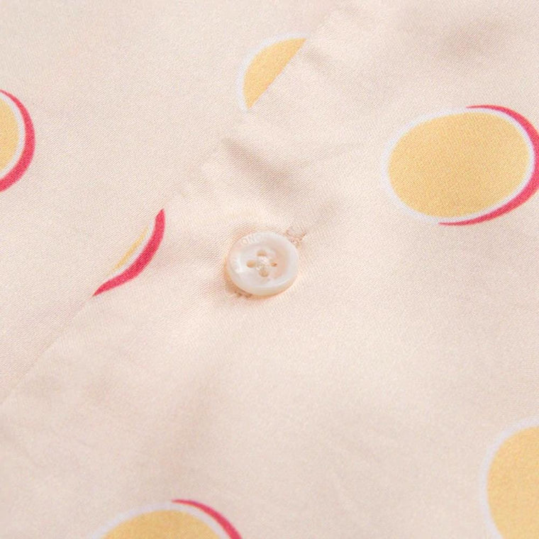 HONOR THE GIFT CENTURY CAMP - S/S BUTTON-UP-CREAM
