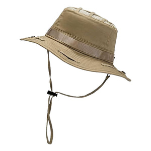 FORKICKS CROSS STRAPS BUCKET HIKNIG HAT-KHAKI