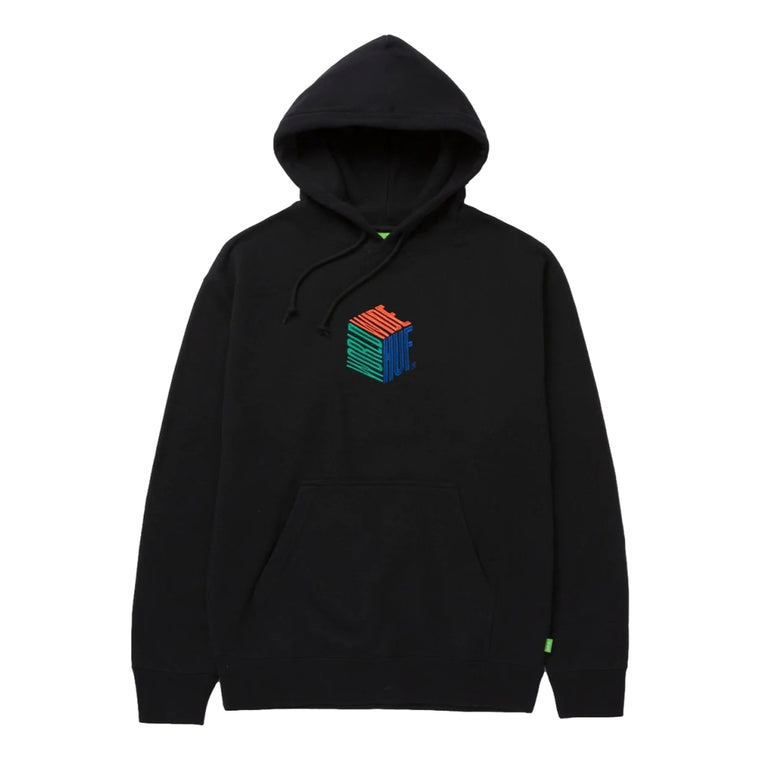 HUF DIMENSIONS P/O HOODIE-BLACK