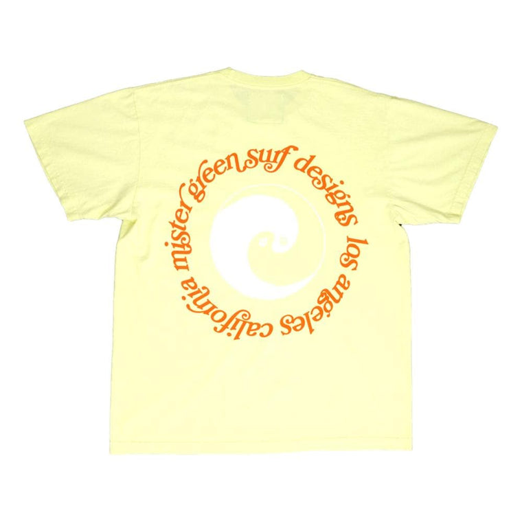 Mister Green DUALISM SURF V2 TEE-YELLOW