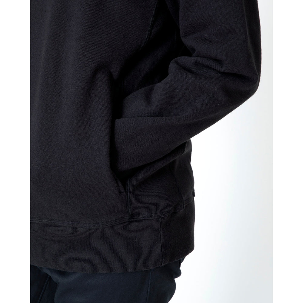 NONNATIVE DWELLER CREW PULLOVER COTTON SWEAT-NAVY